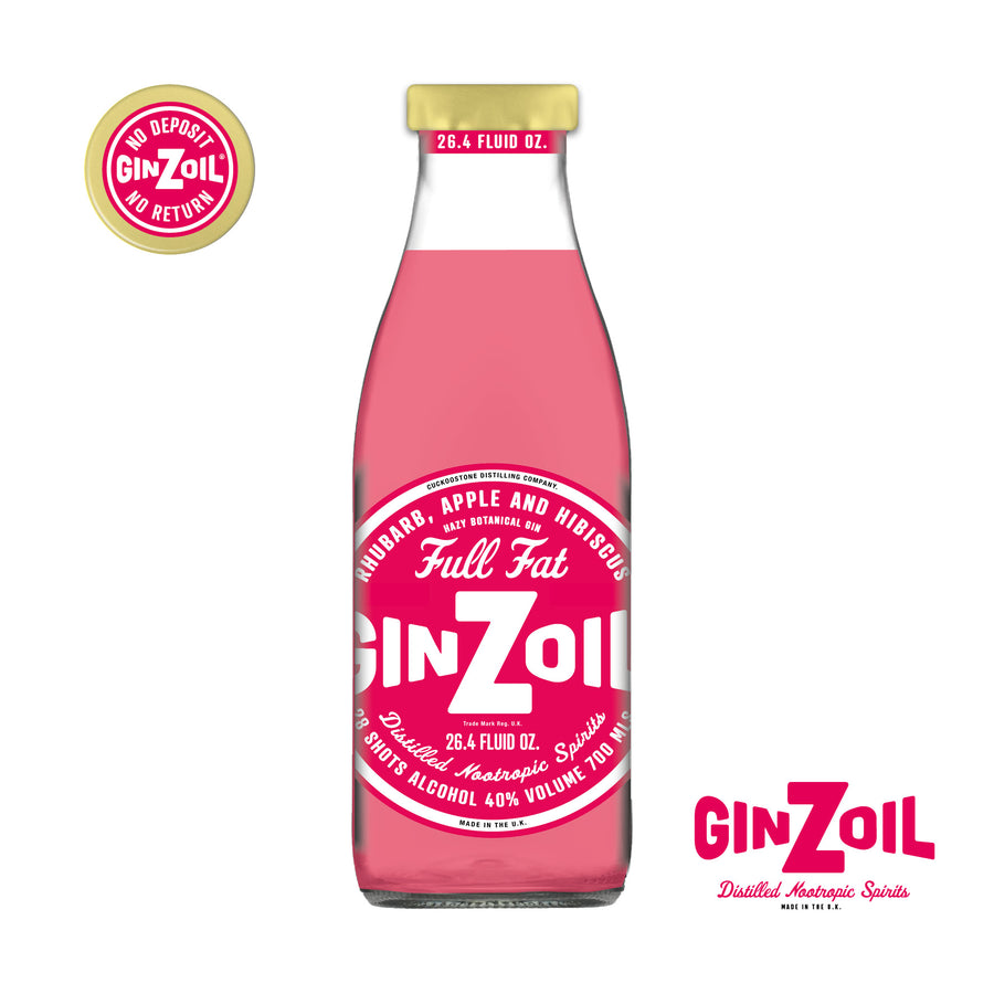 GinZoil® Hazy Rhubarb, Apple & Hibiscus Gin